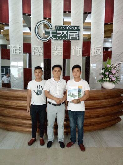 加盟喜訊：天然居硅藻裝飾板成功進駐荊州江陵